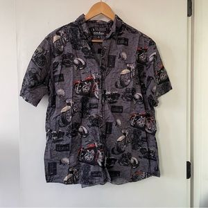 Vintage Short Sleeve Button Down
